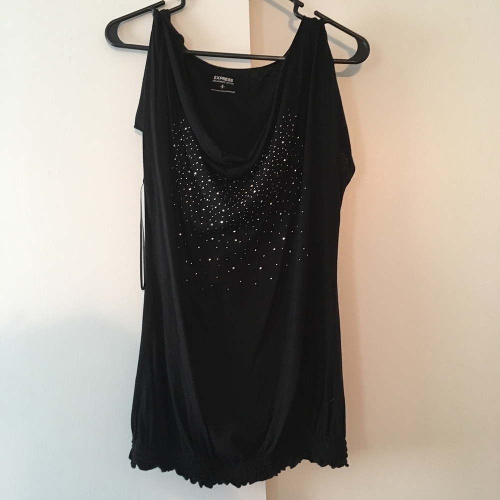 Express Split Sleeve Top Size M